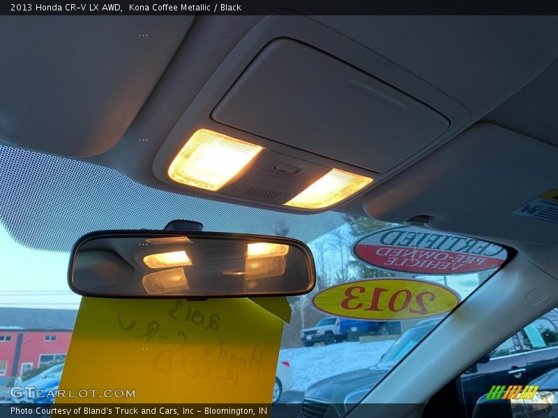 Kona Coffee Metallic / Black 2013 Honda CR-V LX AWD