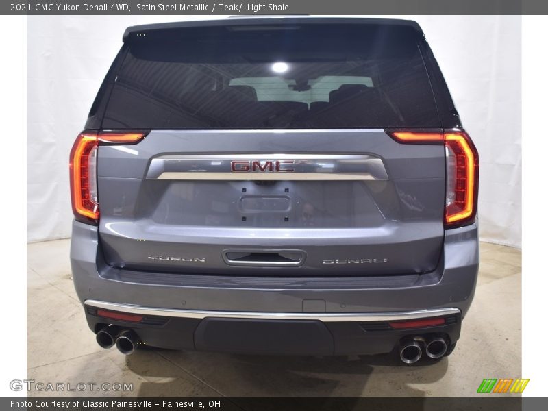 Satin Steel Metallic / Teak/­Light Shale 2021 GMC Yukon Denali 4WD