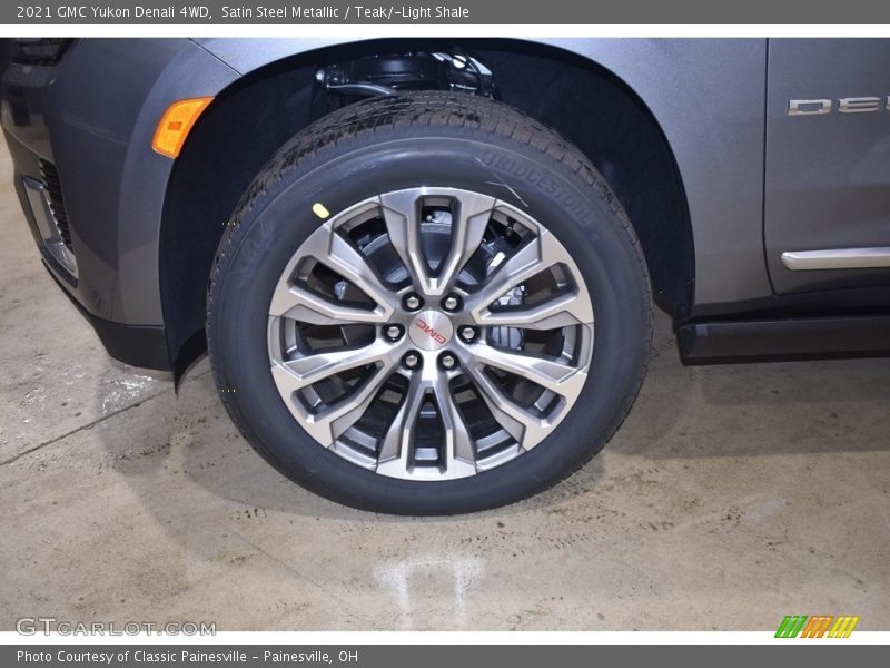 Satin Steel Metallic / Teak/­Light Shale 2021 GMC Yukon Denali 4WD