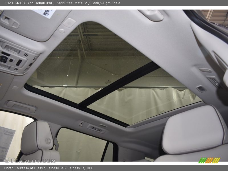 Satin Steel Metallic / Teak/­Light Shale 2021 GMC Yukon Denali 4WD