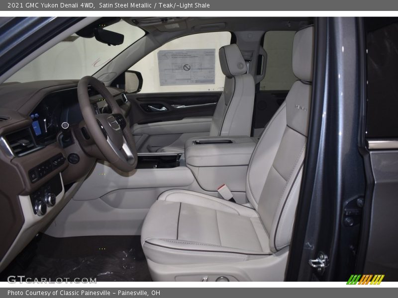 Satin Steel Metallic / Teak/­Light Shale 2021 GMC Yukon Denali 4WD
