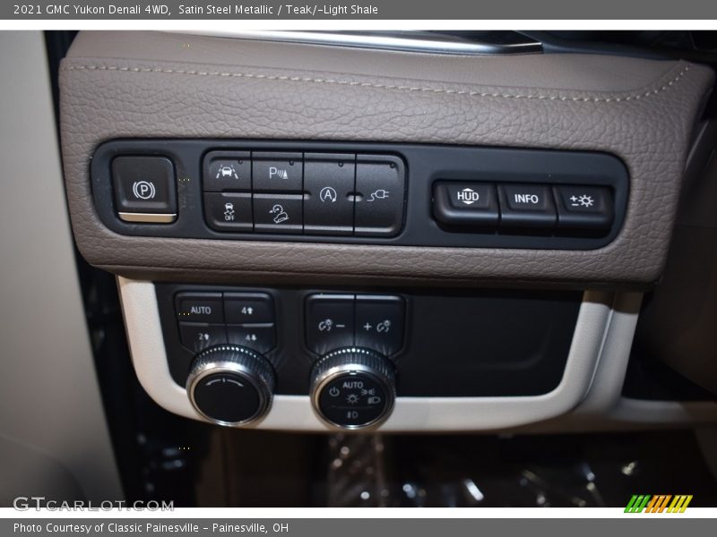 Satin Steel Metallic / Teak/­Light Shale 2021 GMC Yukon Denali 4WD