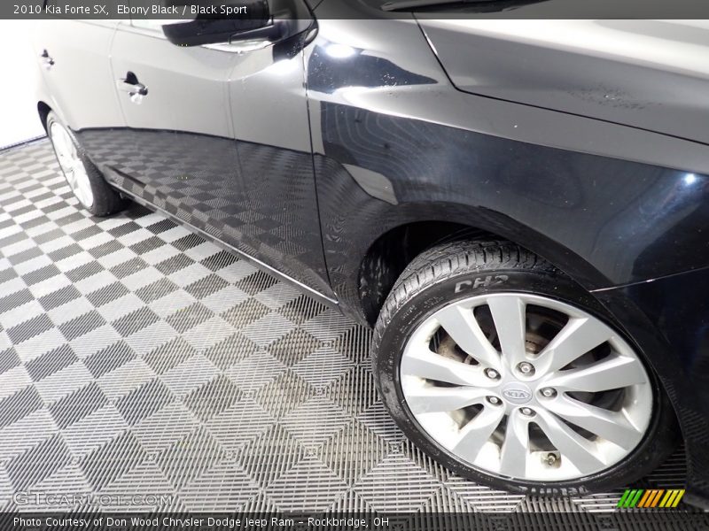 Ebony Black / Black Sport 2010 Kia Forte SX
