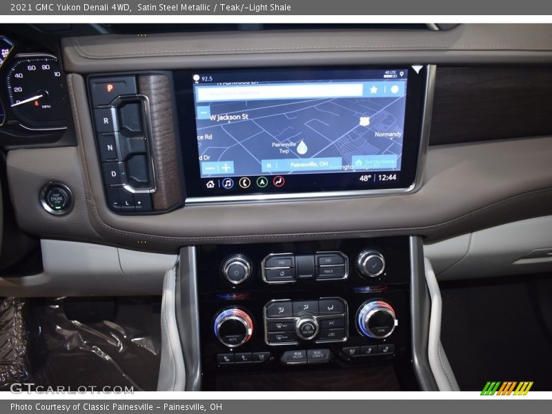 Satin Steel Metallic / Teak/­Light Shale 2021 GMC Yukon Denali 4WD