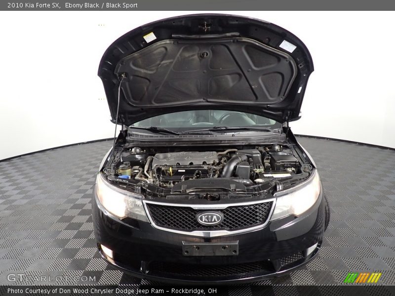 Ebony Black / Black Sport 2010 Kia Forte SX