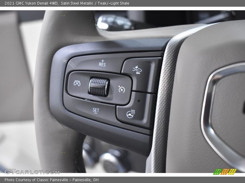 Satin Steel Metallic / Teak/­Light Shale 2021 GMC Yukon Denali 4WD