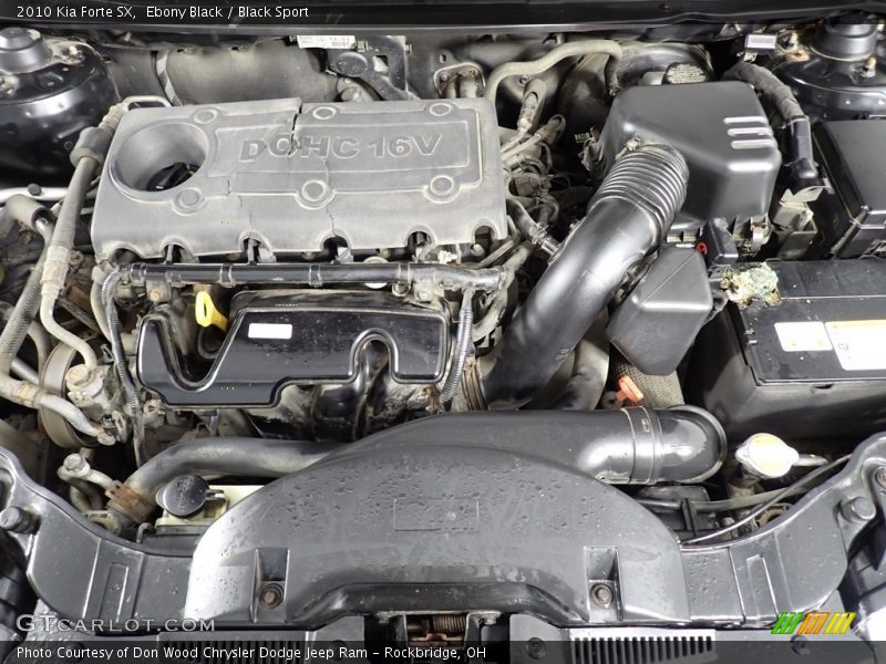 Ebony Black / Black Sport 2010 Kia Forte SX