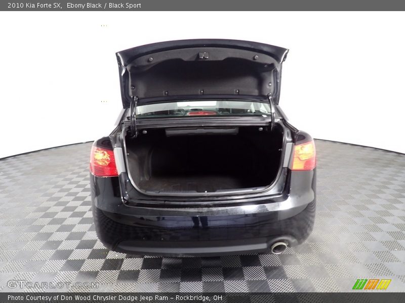 Ebony Black / Black Sport 2010 Kia Forte SX