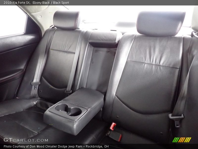 Ebony Black / Black Sport 2010 Kia Forte SX