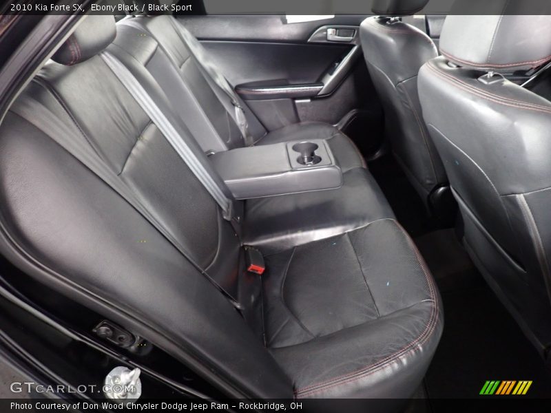 Ebony Black / Black Sport 2010 Kia Forte SX