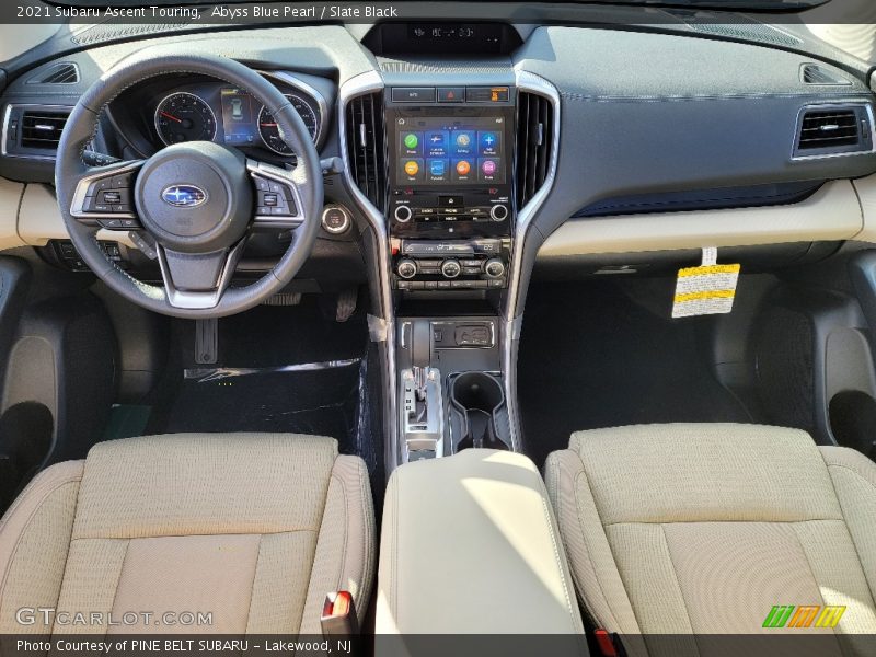Abyss Blue Pearl / Slate Black 2021 Subaru Ascent Touring