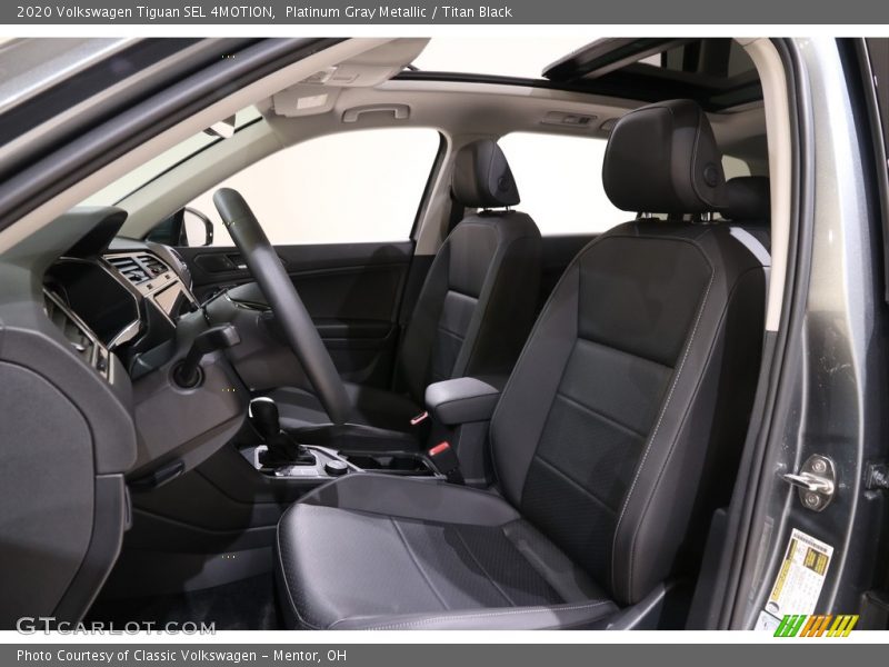 Platinum Gray Metallic / Titan Black 2020 Volkswagen Tiguan SEL 4MOTION