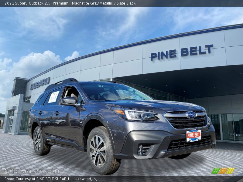 Magnetite Gray Metallic / Slate Black 2021 Subaru Outback 2.5i Premium