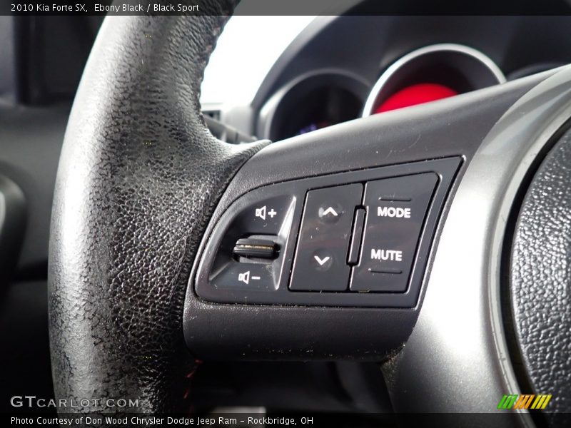 Ebony Black / Black Sport 2010 Kia Forte SX