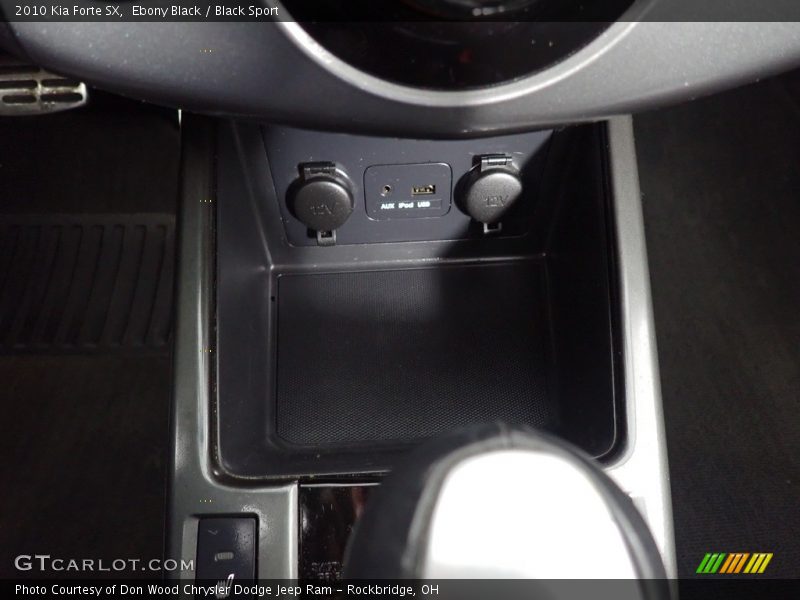 Ebony Black / Black Sport 2010 Kia Forte SX