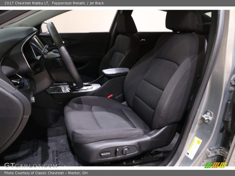 Pepperdust Metallic / Jet Black 2017 Chevrolet Malibu LT
