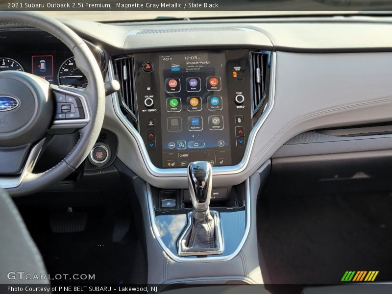Magnetite Gray Metallic / Slate Black 2021 Subaru Outback 2.5i Premium