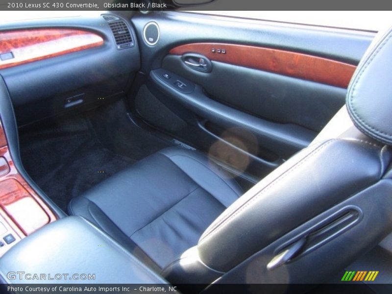 Obsidian Black / Black 2010 Lexus SC 430 Convertible