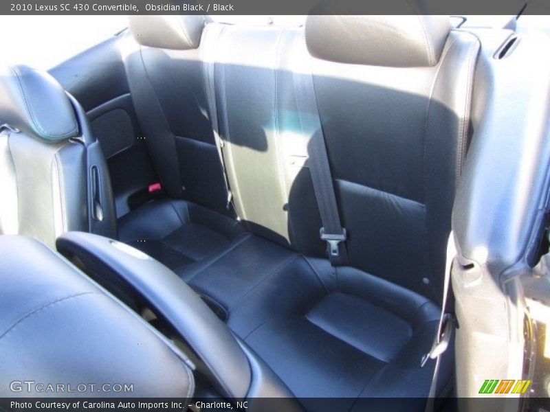 Obsidian Black / Black 2010 Lexus SC 430 Convertible