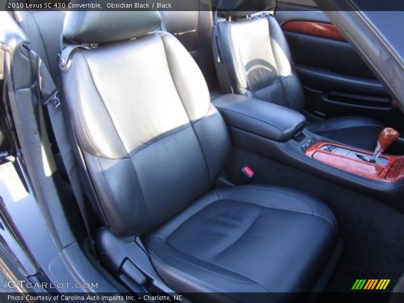 Obsidian Black / Black 2010 Lexus SC 430 Convertible