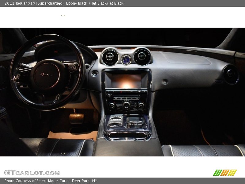 Ebony Black / Jet Black/Jet Black 2011 Jaguar XJ XJ Supercharged