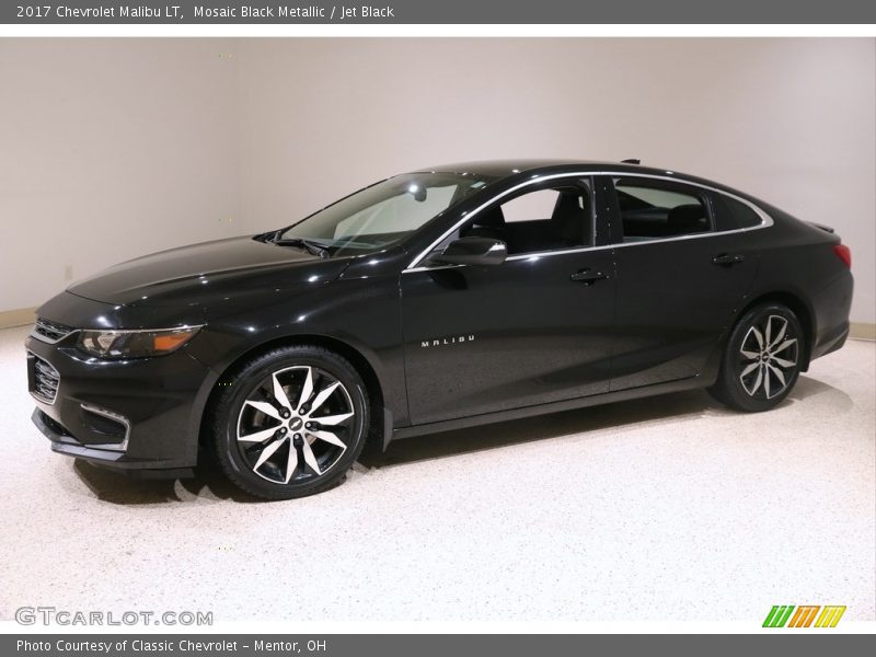 Mosaic Black Metallic / Jet Black 2017 Chevrolet Malibu LT
