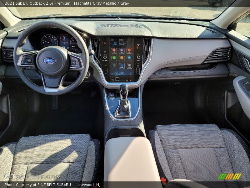 Magnetite Gray Metallic / Gray 2021 Subaru Outback 2.5i Premium