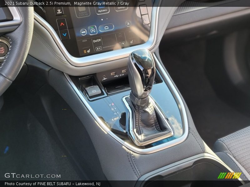 Magnetite Gray Metallic / Gray 2021 Subaru Outback 2.5i Premium