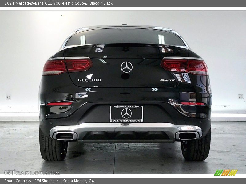 Black / Black 2021 Mercedes-Benz GLC 300 4Matic Coupe