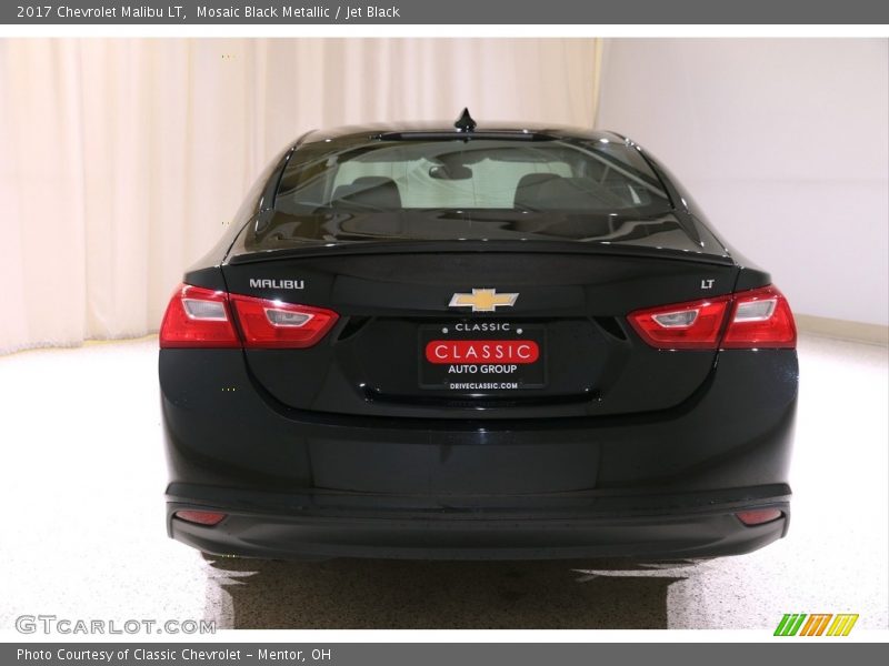 Mosaic Black Metallic / Jet Black 2017 Chevrolet Malibu LT