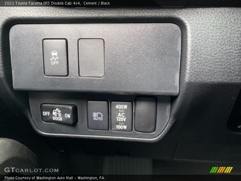 Cement / Black 2021 Toyota Tacoma SR5 Double Cab 4x4