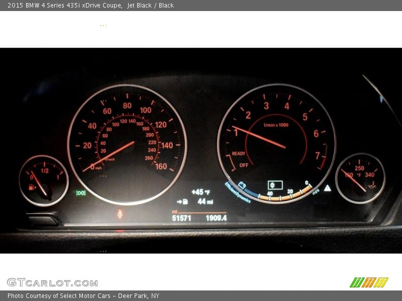  2015 4 Series 435i xDrive Coupe 435i xDrive Coupe Gauges