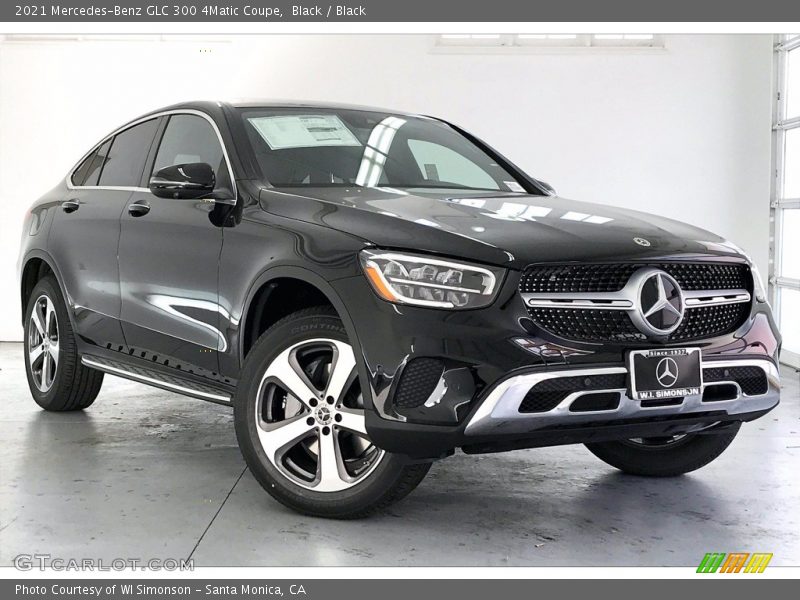 Black / Black 2021 Mercedes-Benz GLC 300 4Matic Coupe