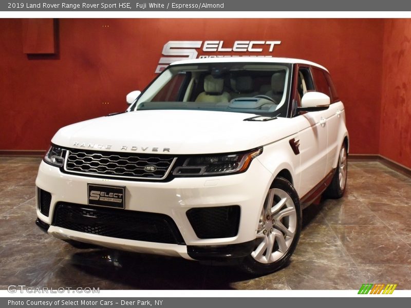 Fuji White / Espresso/Almond 2019 Land Rover Range Rover Sport HSE