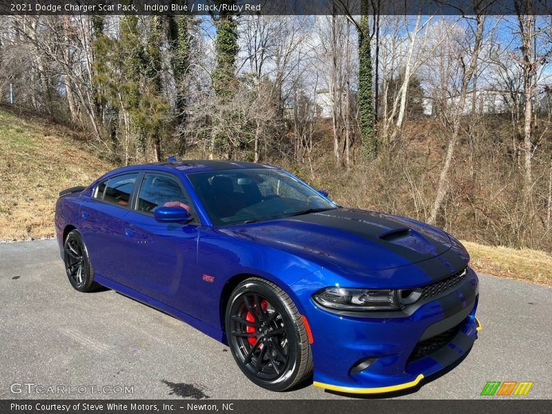 Indigo Blue / Black/Ruby Red 2021 Dodge Charger Scat Pack