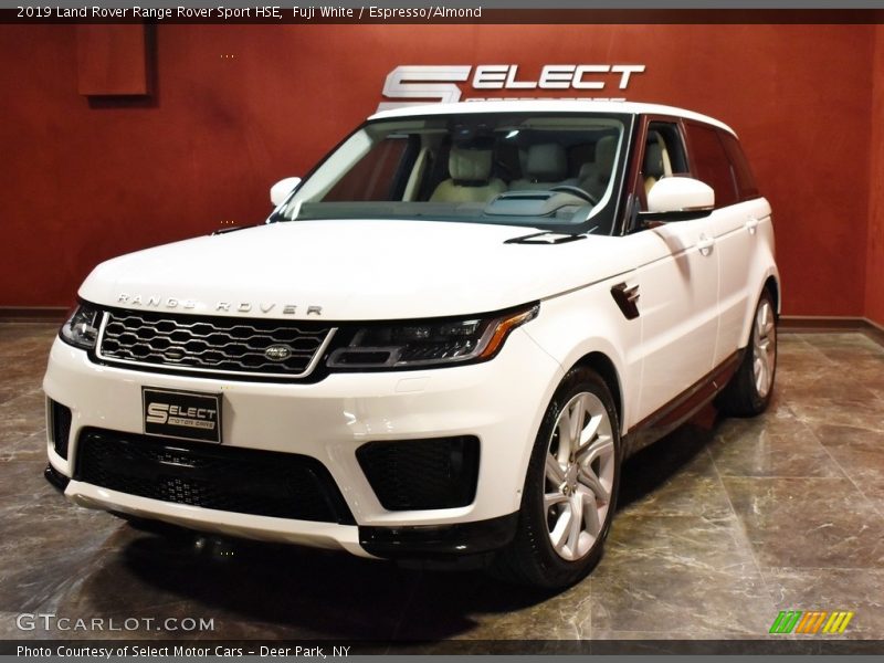 Fuji White / Espresso/Almond 2019 Land Rover Range Rover Sport HSE