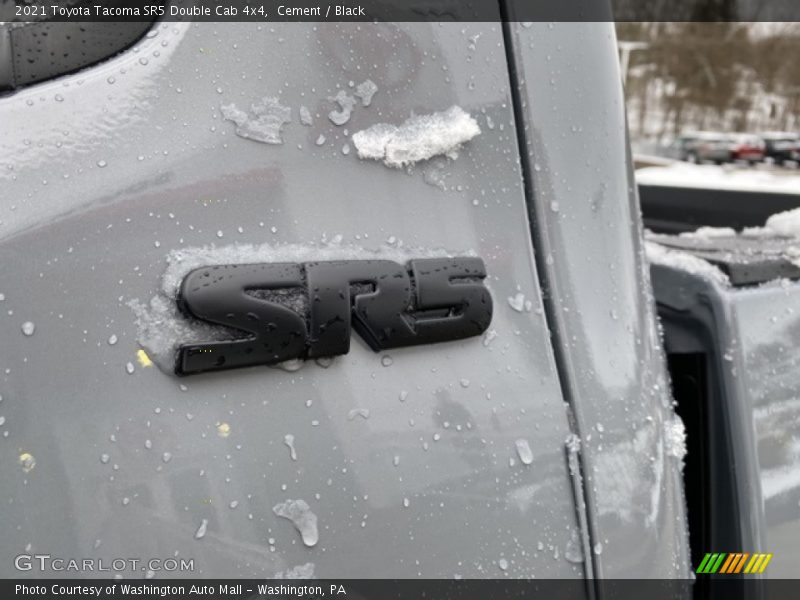 Cement / Black 2021 Toyota Tacoma SR5 Double Cab 4x4
