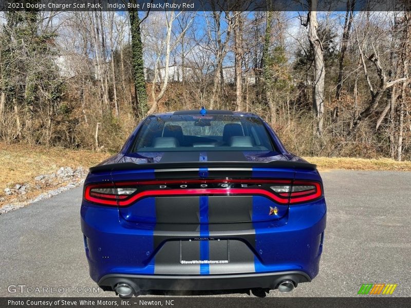 Indigo Blue / Black/Ruby Red 2021 Dodge Charger Scat Pack