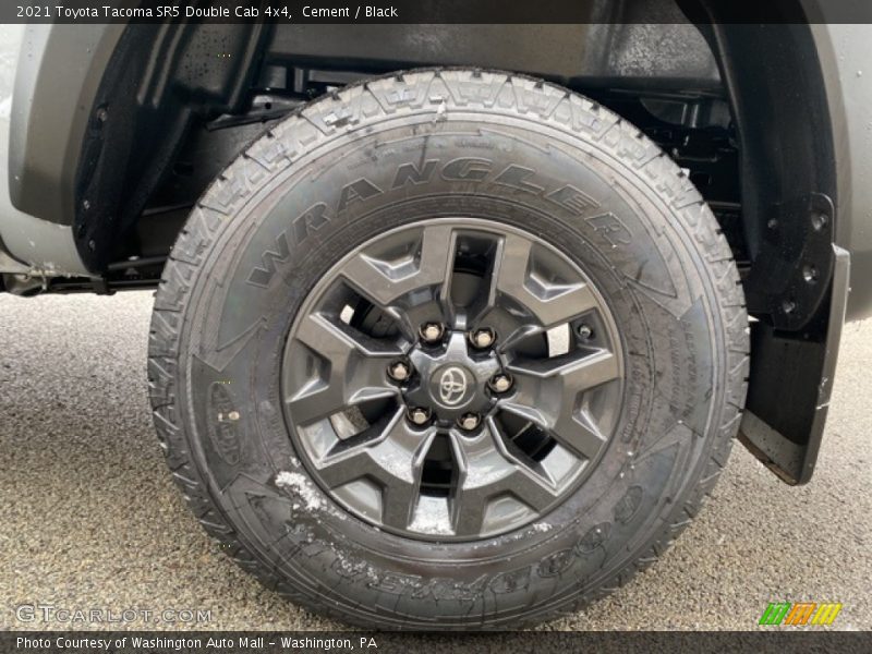 Cement / Black 2021 Toyota Tacoma SR5 Double Cab 4x4