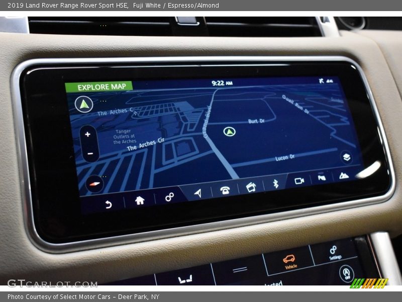 Fuji White / Espresso/Almond 2019 Land Rover Range Rover Sport HSE