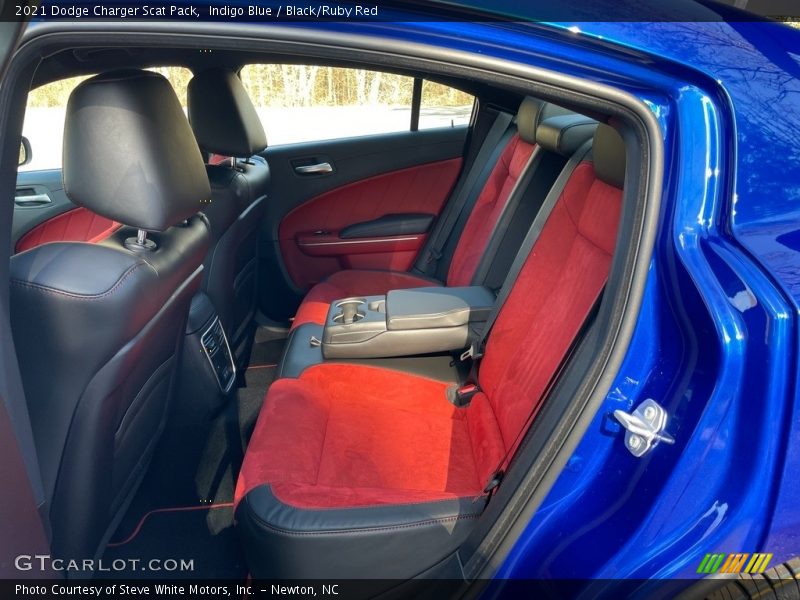 Indigo Blue / Black/Ruby Red 2021 Dodge Charger Scat Pack