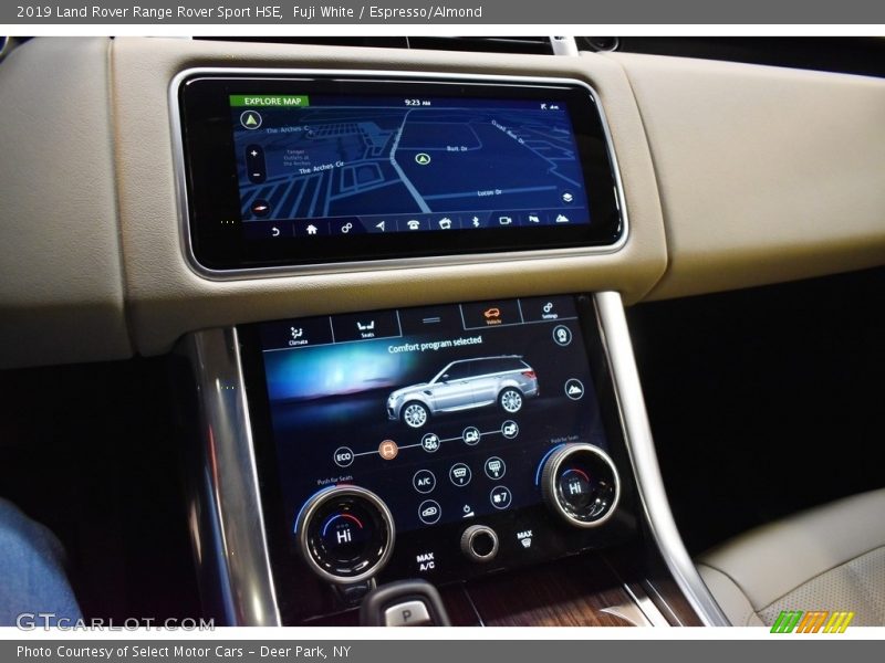 Fuji White / Espresso/Almond 2019 Land Rover Range Rover Sport HSE