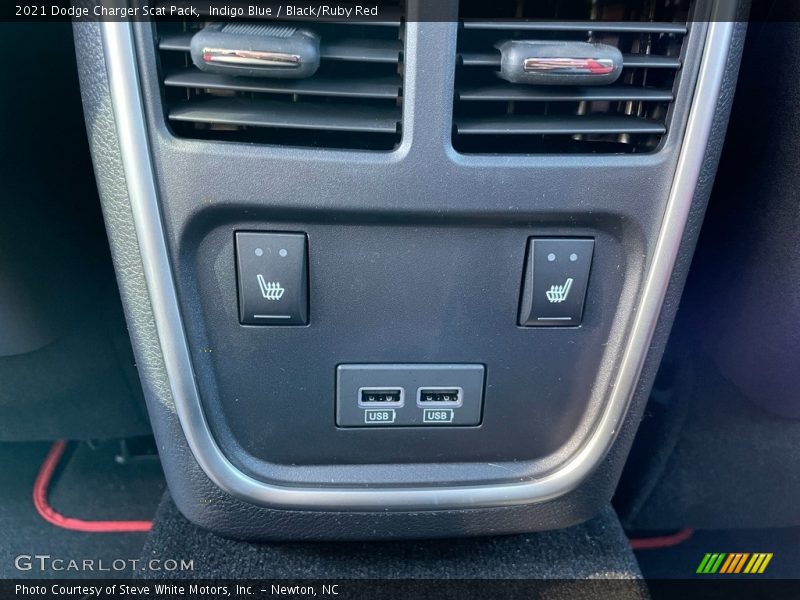 Indigo Blue / Black/Ruby Red 2021 Dodge Charger Scat Pack