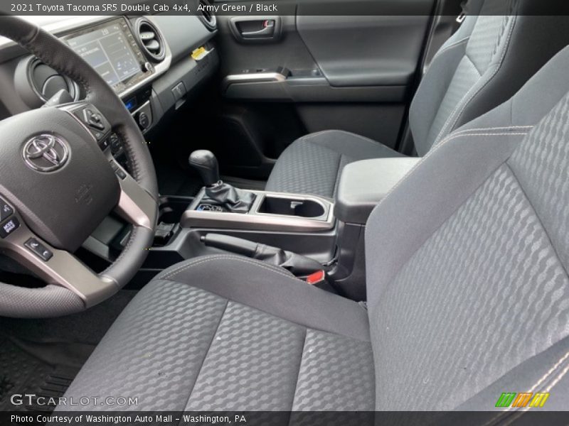 Army Green / Black 2021 Toyota Tacoma SR5 Double Cab 4x4