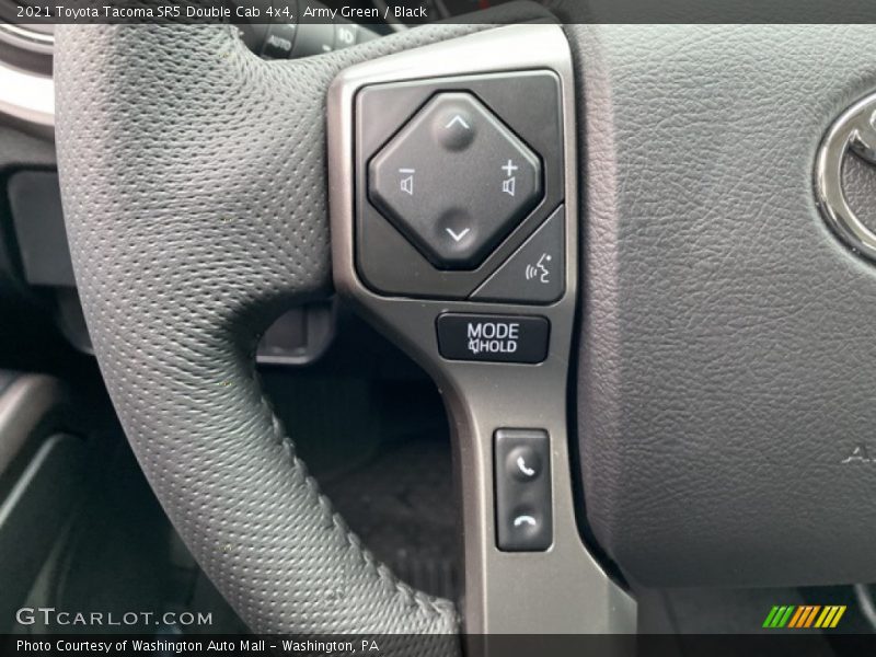 Army Green / Black 2021 Toyota Tacoma SR5 Double Cab 4x4