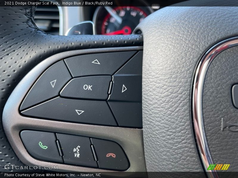 Indigo Blue / Black/Ruby Red 2021 Dodge Charger Scat Pack