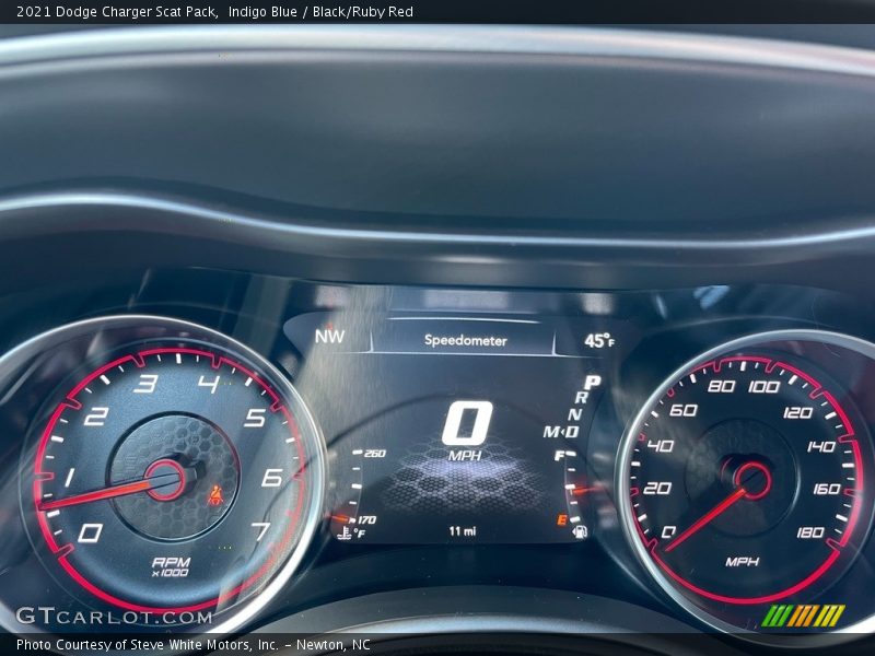 Indigo Blue / Black/Ruby Red 2021 Dodge Charger Scat Pack
