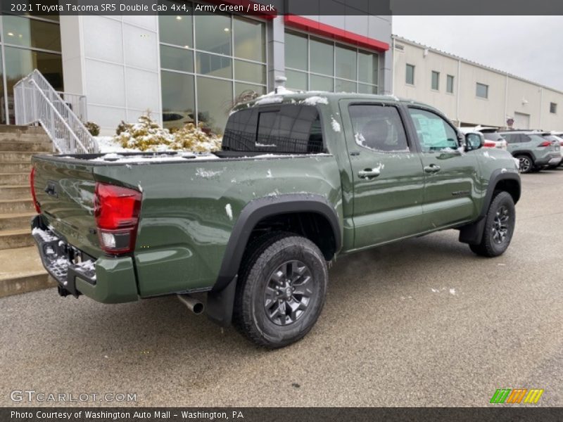 Army Green / Black 2021 Toyota Tacoma SR5 Double Cab 4x4