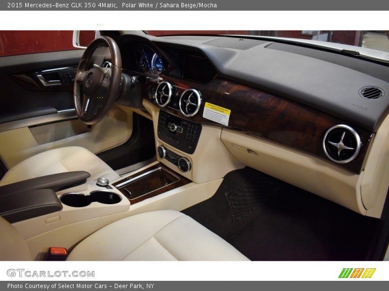 Polar White / Sahara Beige/Mocha 2015 Mercedes-Benz GLK 350 4Matic