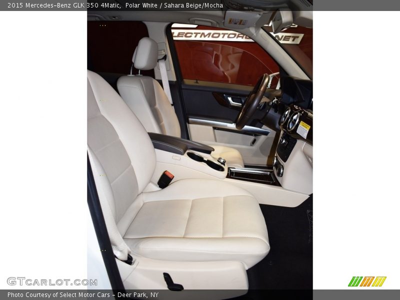 Polar White / Sahara Beige/Mocha 2015 Mercedes-Benz GLK 350 4Matic